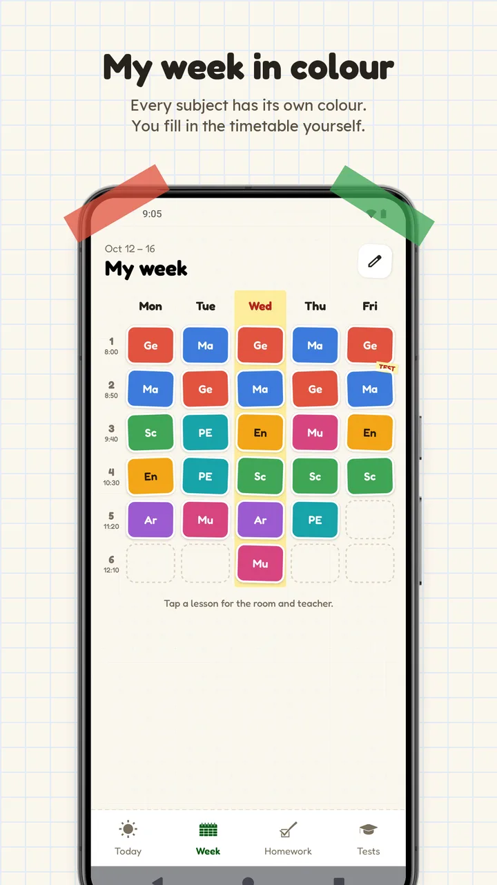 My week in colour