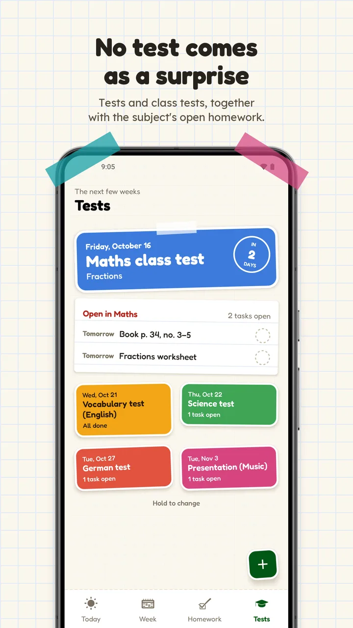 No test comes as a surprise